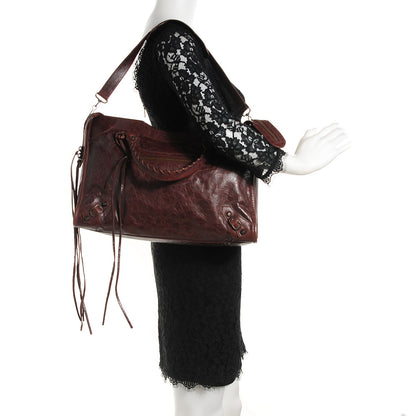 Balenciaga Agneau Classic Hardware City Cigare Fonce 2 of 15