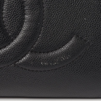Chanel Caviar Quilted Timeless CC Soft Tote Black 8 of 12