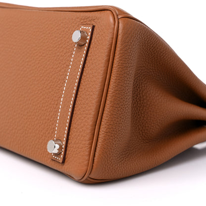Hermes Togo Birkin 25 Gold 10 of 11