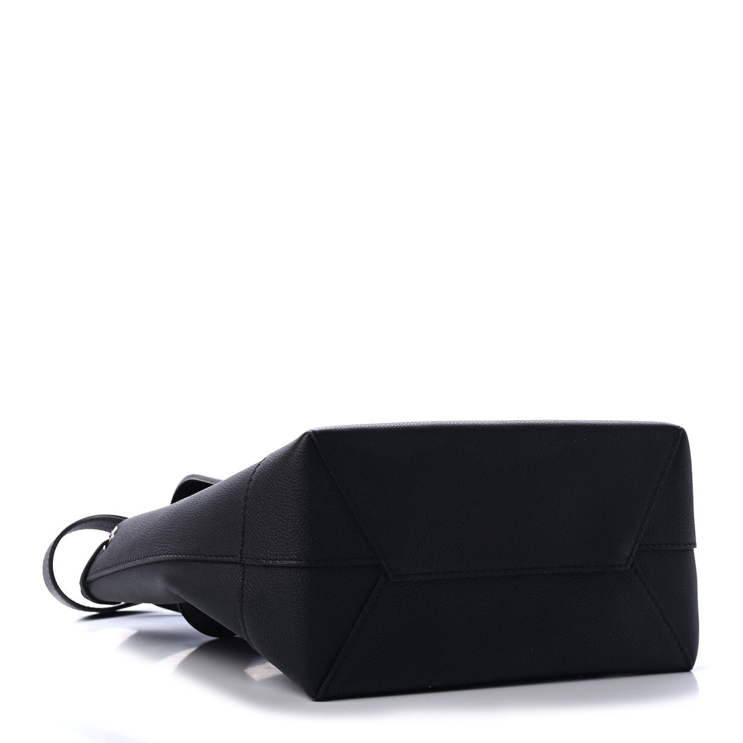 Calfskin Lockme Backpack Black