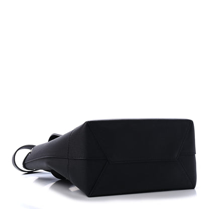 Louis Vuitton Calfskin Lockme Backpack Black 3 of 4