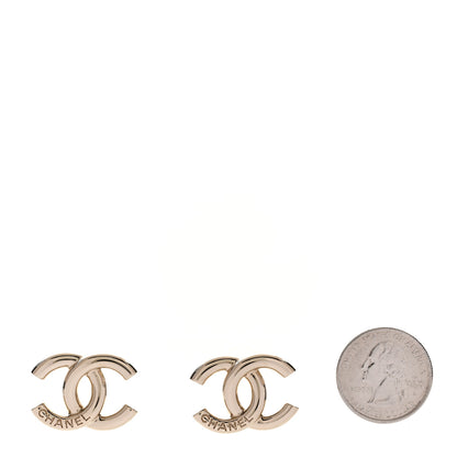 Chanel Metal CC Earrings Gold 2 of 5