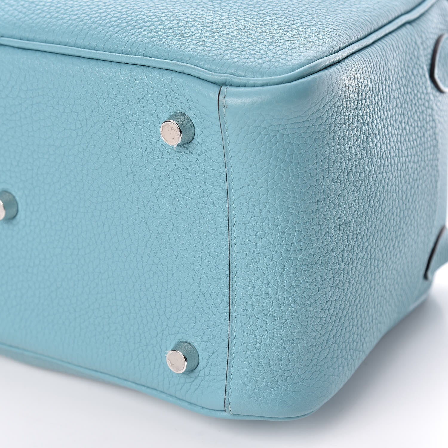 Hermes Taurillon Clemence Lindy 26 Bleu Saint Cyr 10 of 10
