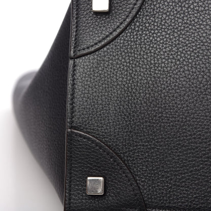Celine Drummed Calfskin Mini Luggage Black 10 of 15