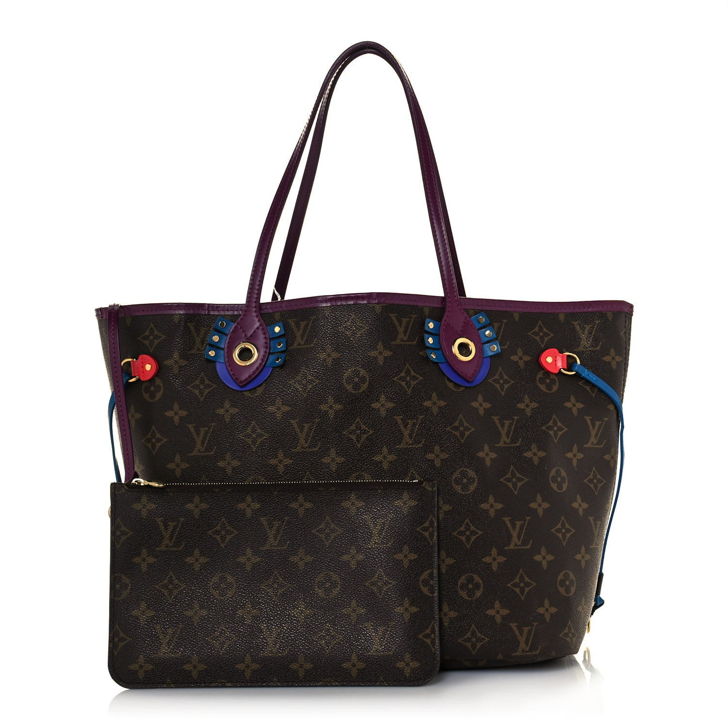 Monogram Totem Neverfull MM Magenta