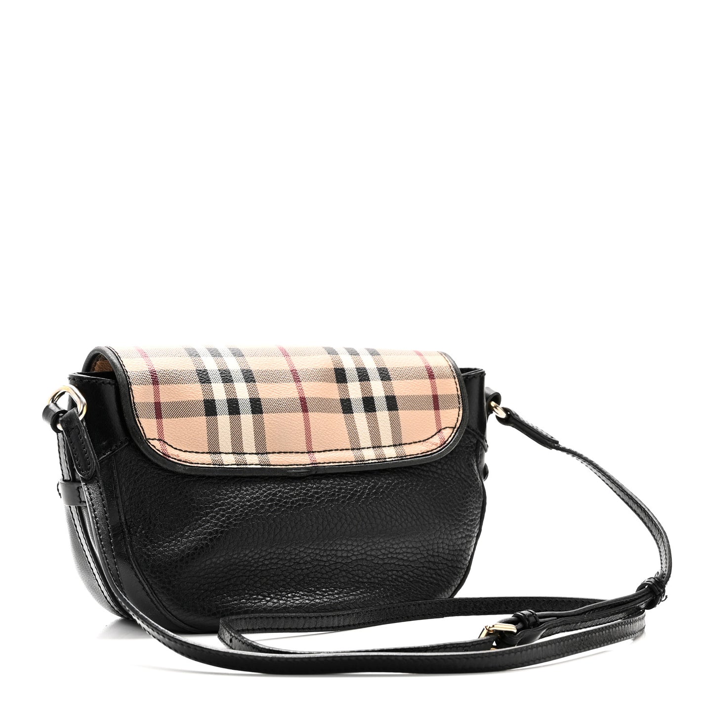 Haymarket Check Maydown Crossbody Bag Black