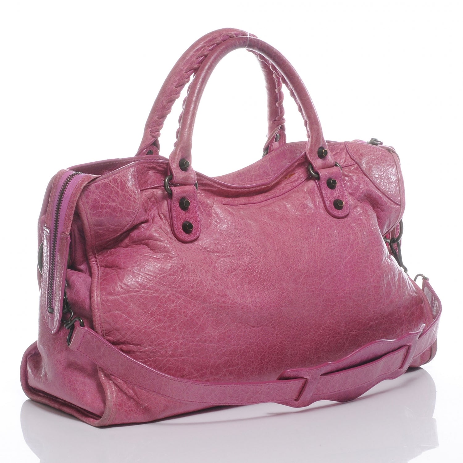 Balenciaga Agneau City Magenta 3 of 7