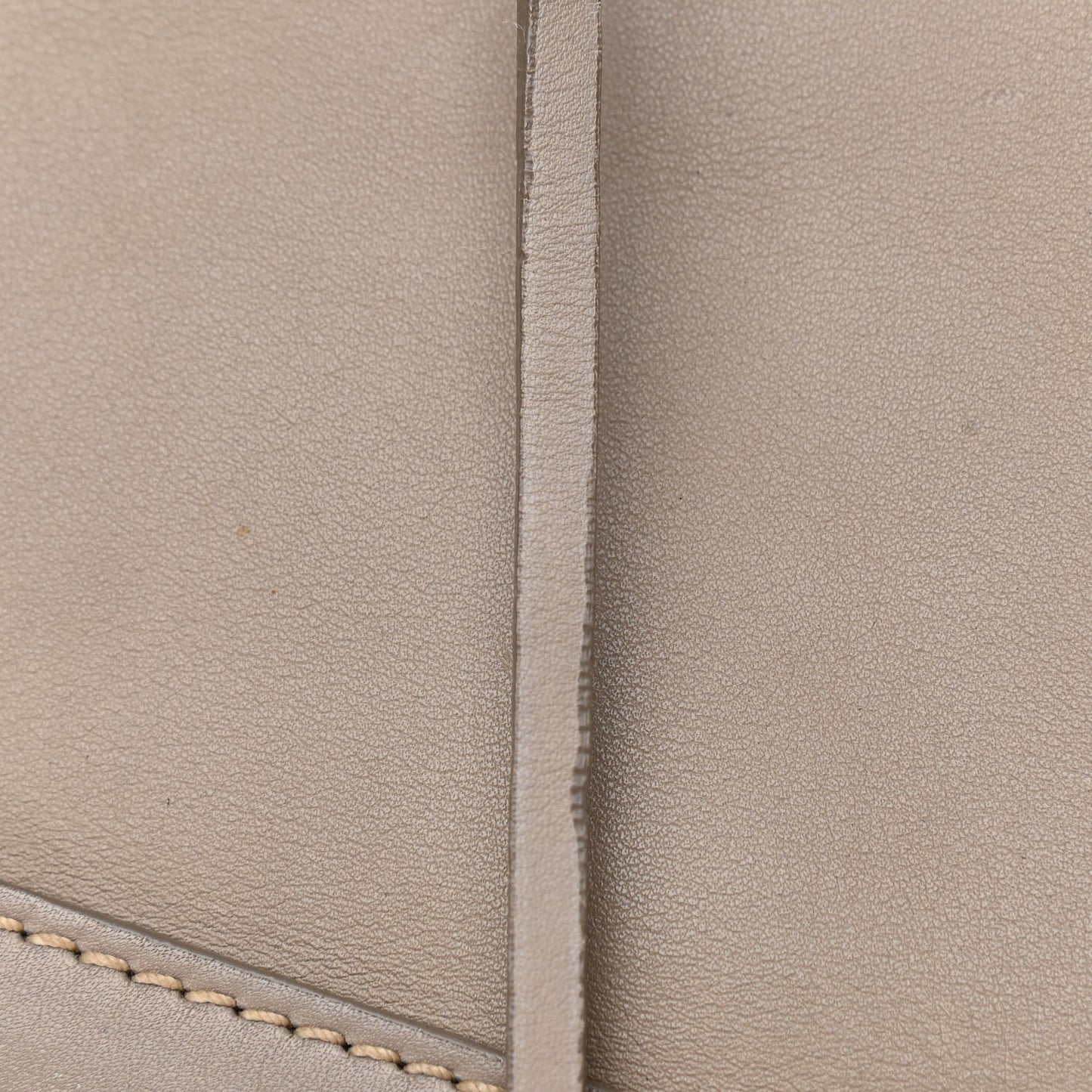 City Calfskin Foldover Pushlock Top Handle Satchel Argilla