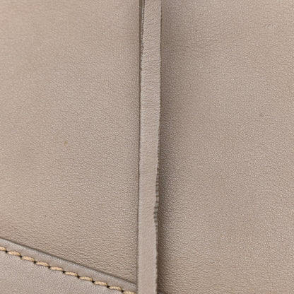 Prada City Calfskin Foldover Pushlock Top Handle Satchel Argilla 12 of 12