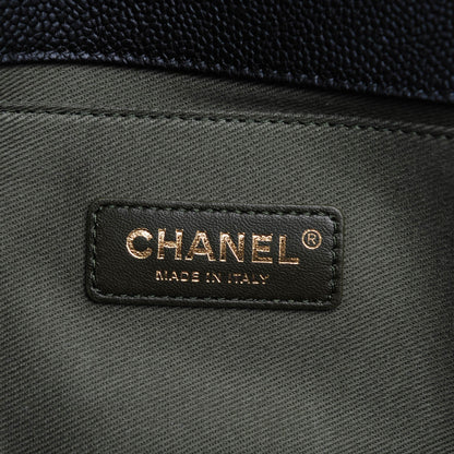 Chanel Caviar Quilted Medium Boy Flap Black 6 of 10