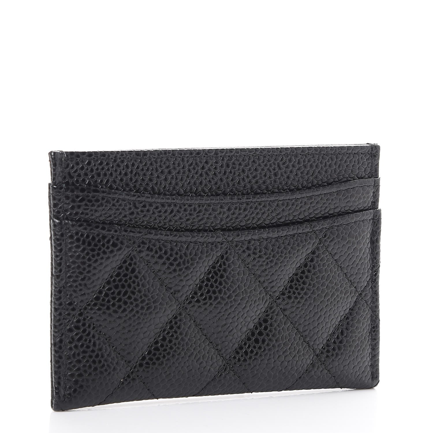Chanel Caviar Quilted Card Holder Black 3 of 8