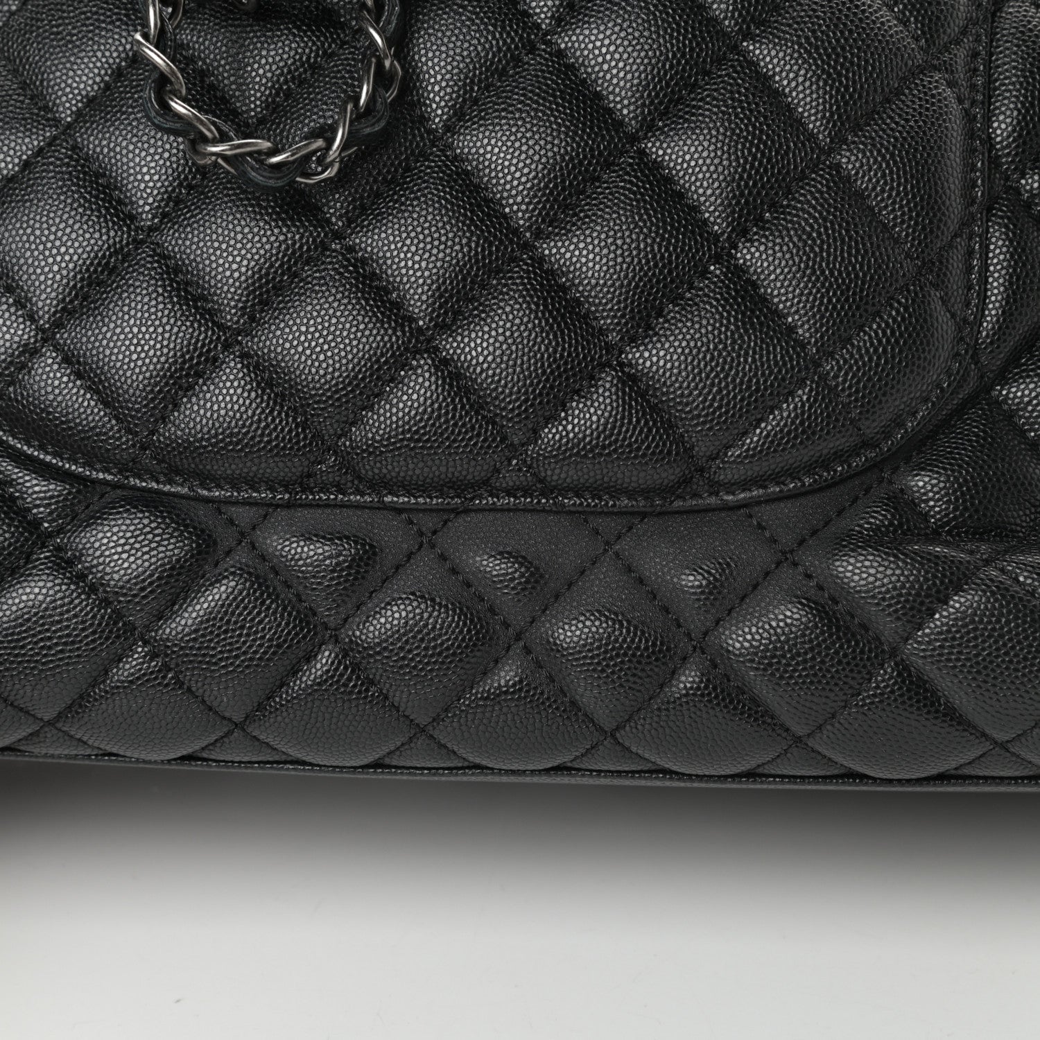 Chanel Caviar Quilted Medium Coco Handle Flap Black 11 of 11