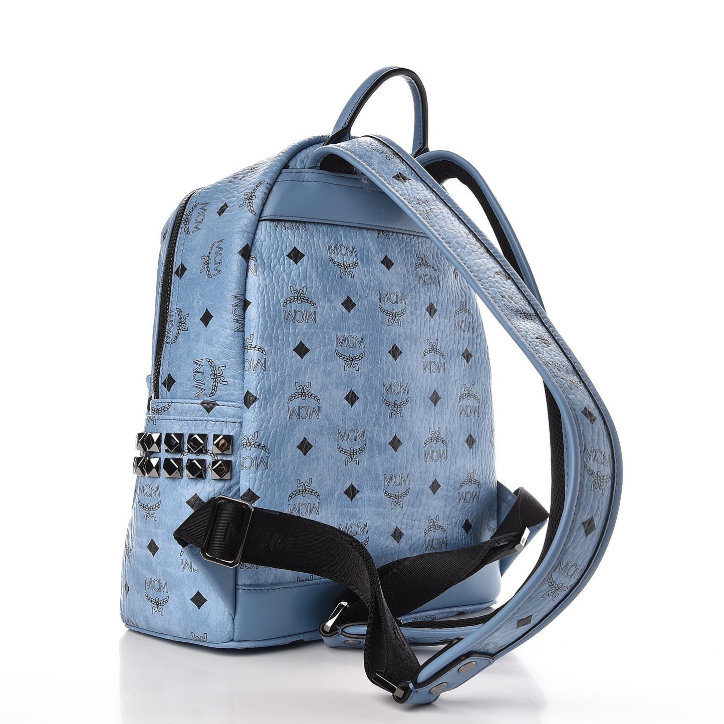 Visetos Small Side Stud Stark Backpack Blue