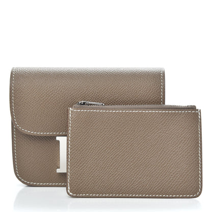 Hermes Epsom Constance Slim Wallet Etoupe 8 of 9
