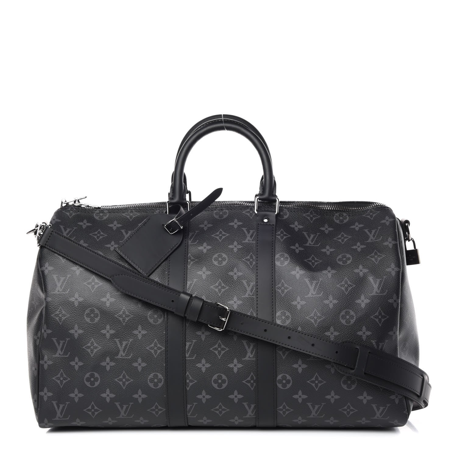 Louis Vuitton Monogram Eclipse Keepall Bandouliere 45 1 of 10