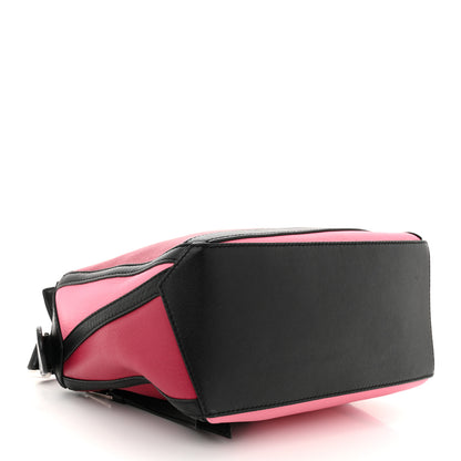 Loewe Calfskin Small Graphic Puzzle Bag Raspberry Wild Rose 4 of 9