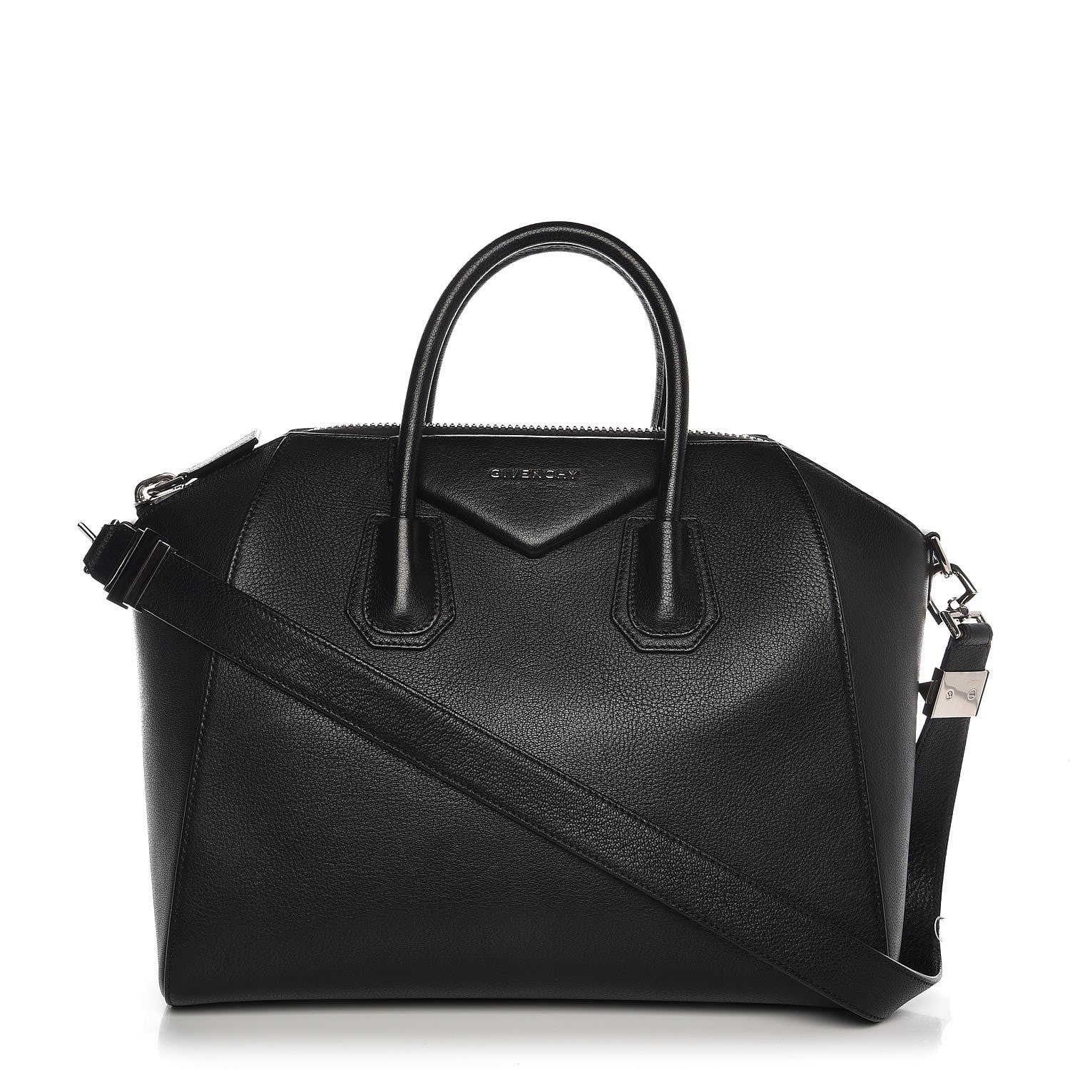 Givenchy Sugar Goatskin Medium Antigona Black 1 of 8