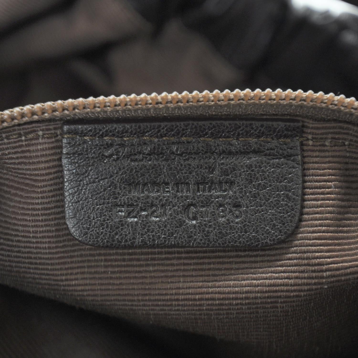 FASHIONPHILE SALVATOREFERRAGAMOLeatherDesiderataBagBlack 9 of 9