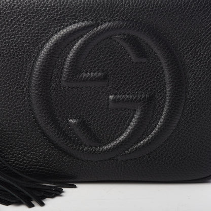 Gucci Pebbled Calfskin Small Soho Disco Bag Black 7 of 9