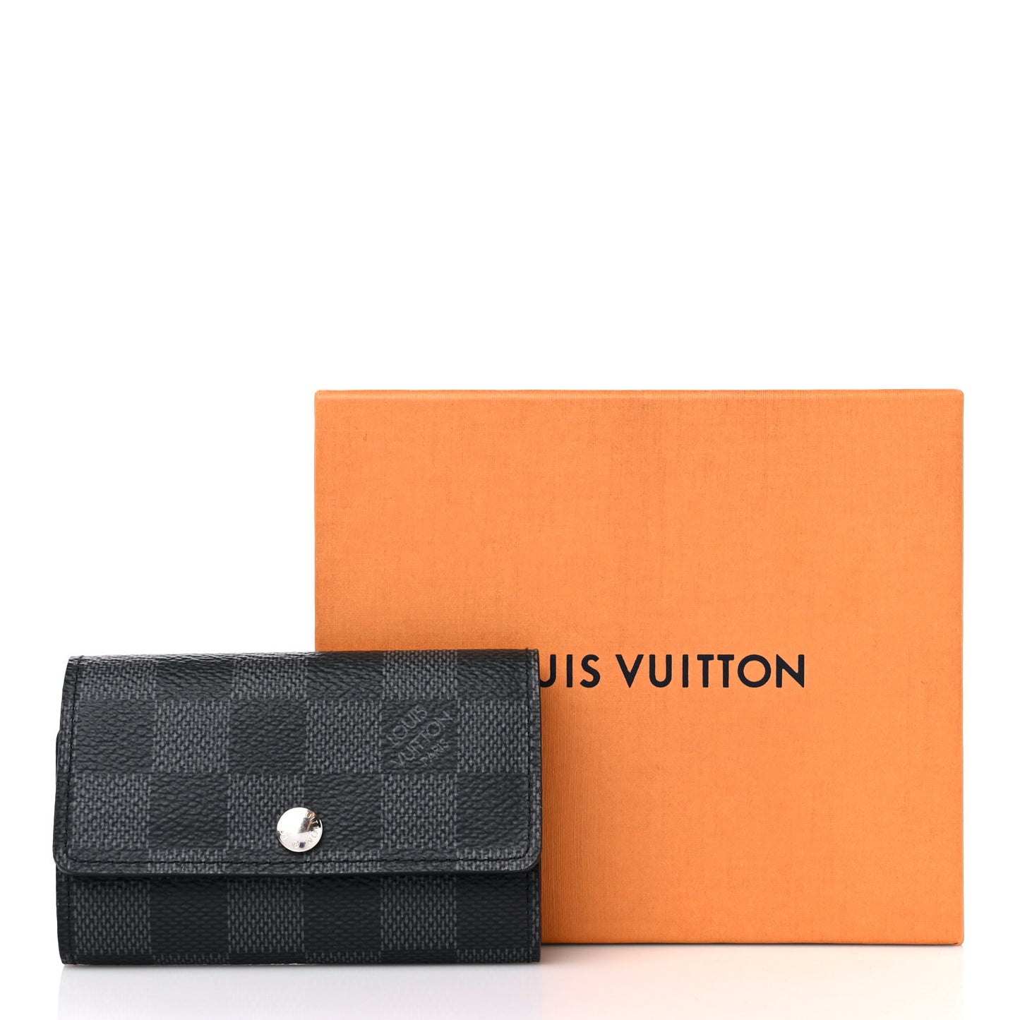 Damier Graphite Multicles 6 Key Holder