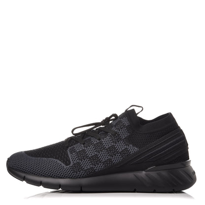 Louis Vuitton Knit Damier Fastlane Sneakers 10 Graphite 1 of 7
