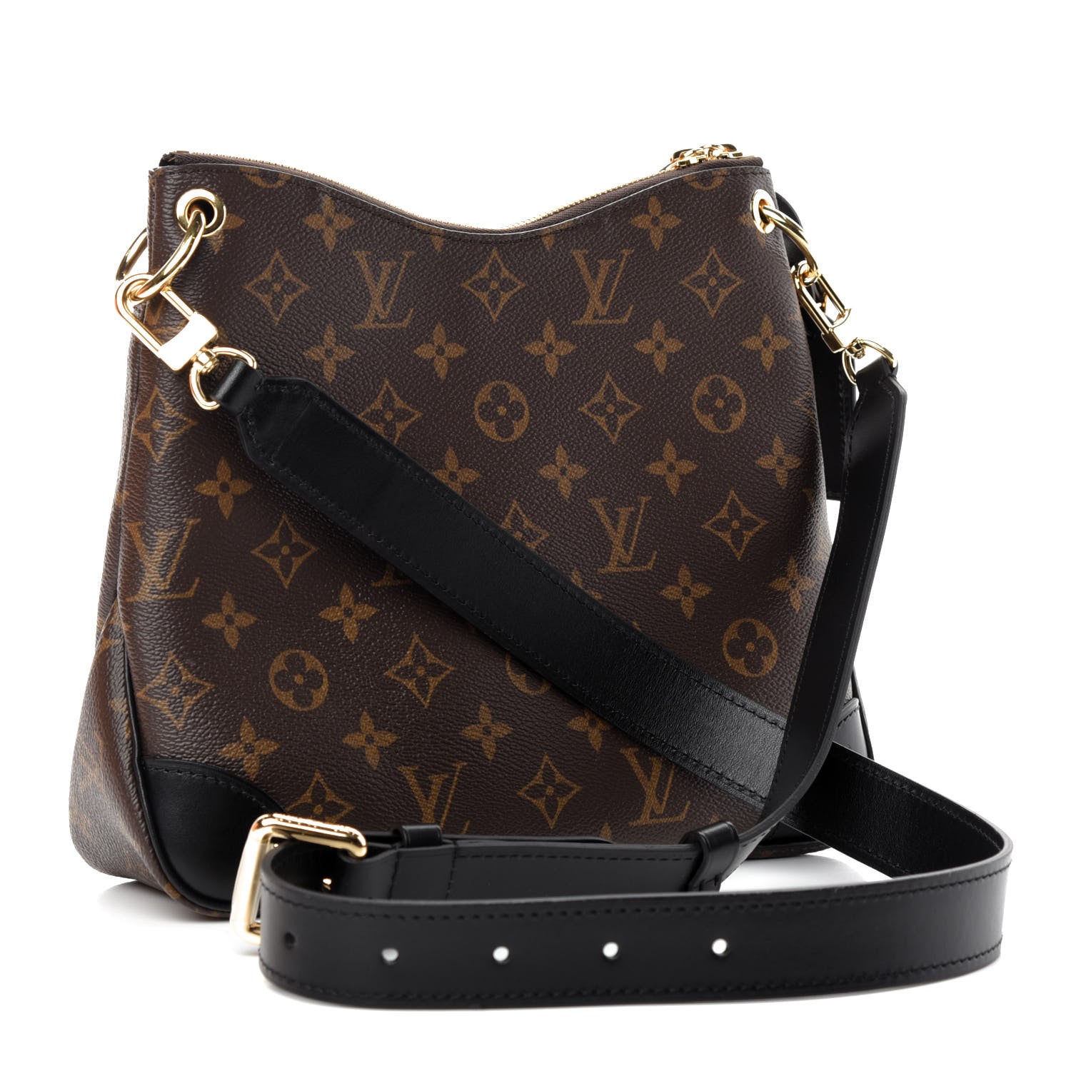 Louis Vuitton Monogram Odeon PM Black 3 of 8