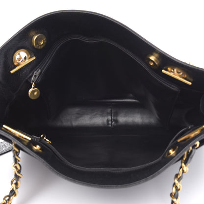 Chanel Caviar CC Shoulder Bag Black 5 of 14