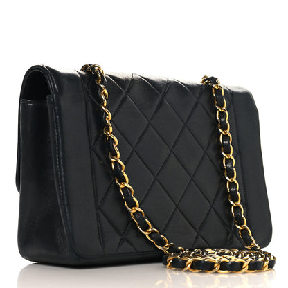 Chanel Lambskin Quilted Small Single Flap Black 3 of 10