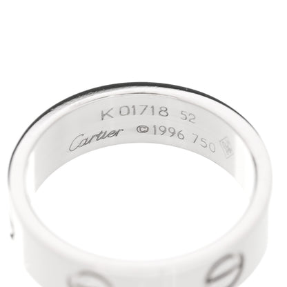 Cartier 18K White Gold 5.5mm LOVE Ring 52 6 4 of 4