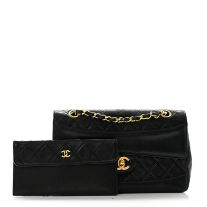 Chanel Lambskin Quilted Small Single Flap Black 3 of 15