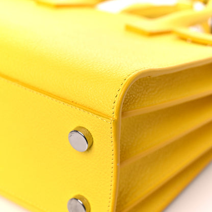 Saint Laurent Grained Calfskin Nano Sac De Jour Jaune 10 of 14