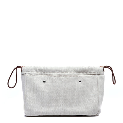 Hermes Canvas Barenia Fourbi 25 MM Pouch Naturel Fauve 1 of 7