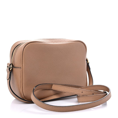 Gucci Pebbled Calfskin Small Soho Disco Bag Camelia 3 of 14