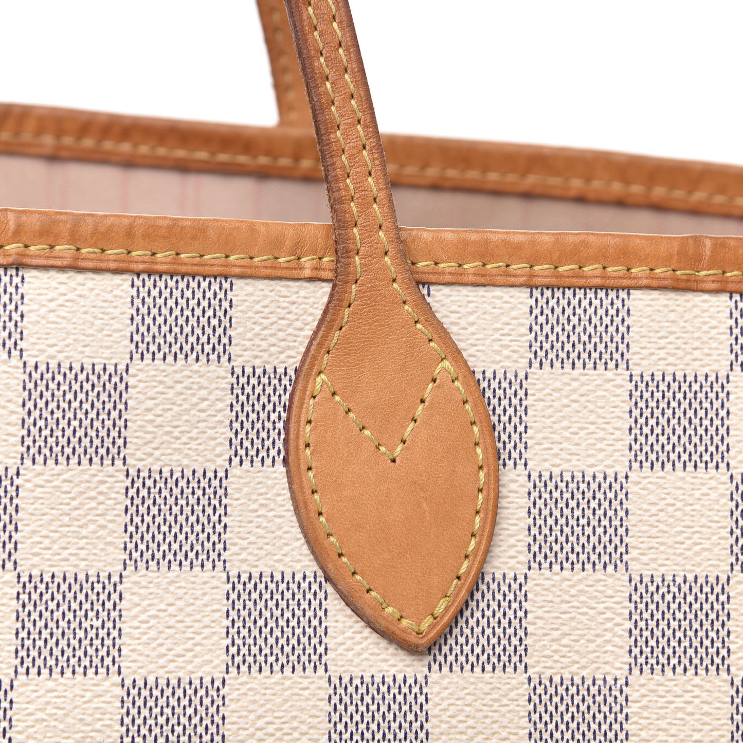 Damier Azur Neo Neverfull MM Rose Ballerine