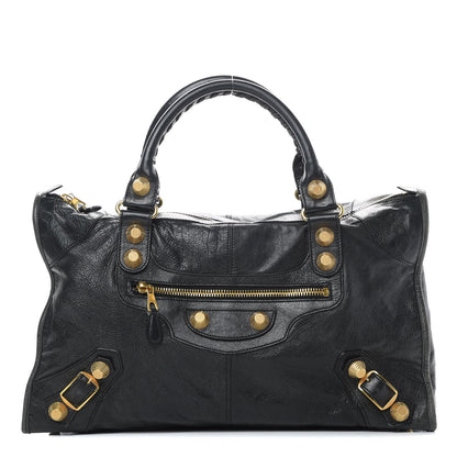Balenciaga Agneau Giant 21 Gold Hardware Work Black 1 of 19