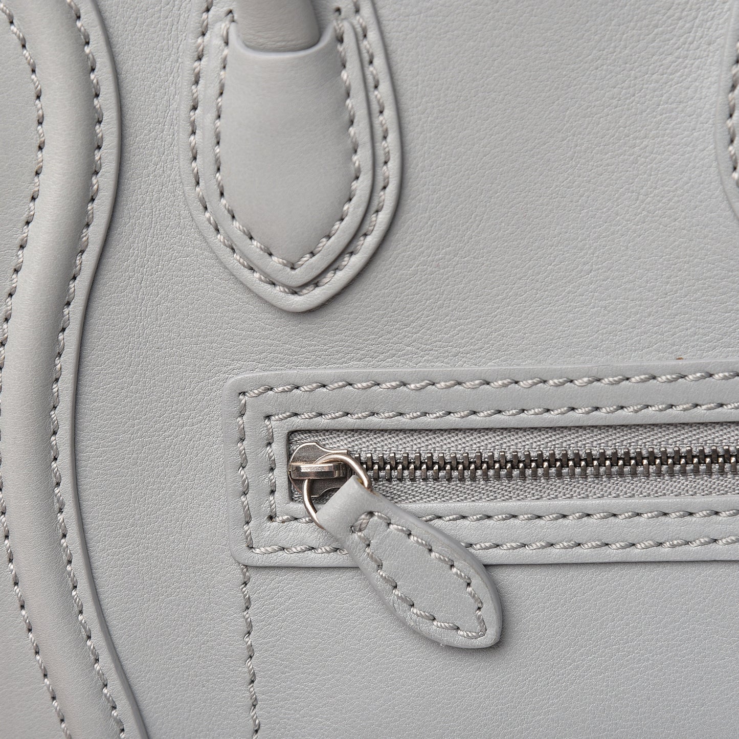 Smooth Calfskin Nano Luggage Sky
