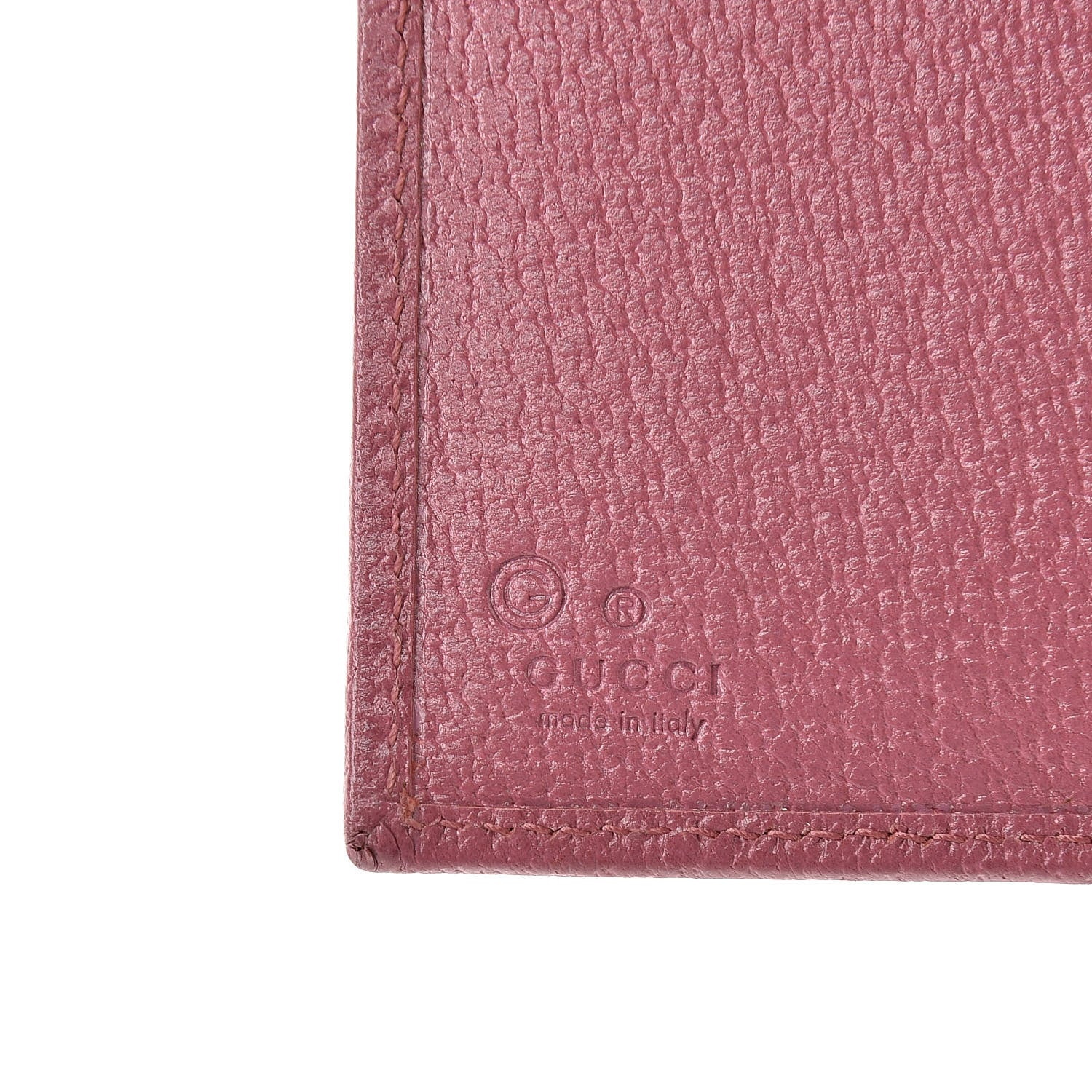 Gucci Calfskin Continental Wallet Pink 7 of 10
