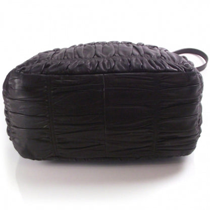 Prada Lambskin Dressy Gaufre Tote 4 of 10