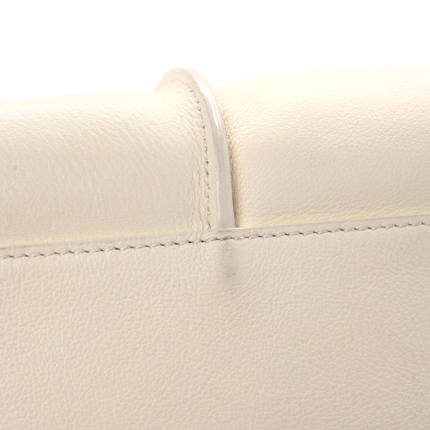 Chloe Smooth Calfskin Medium Vick Tote Off White 9 of 22