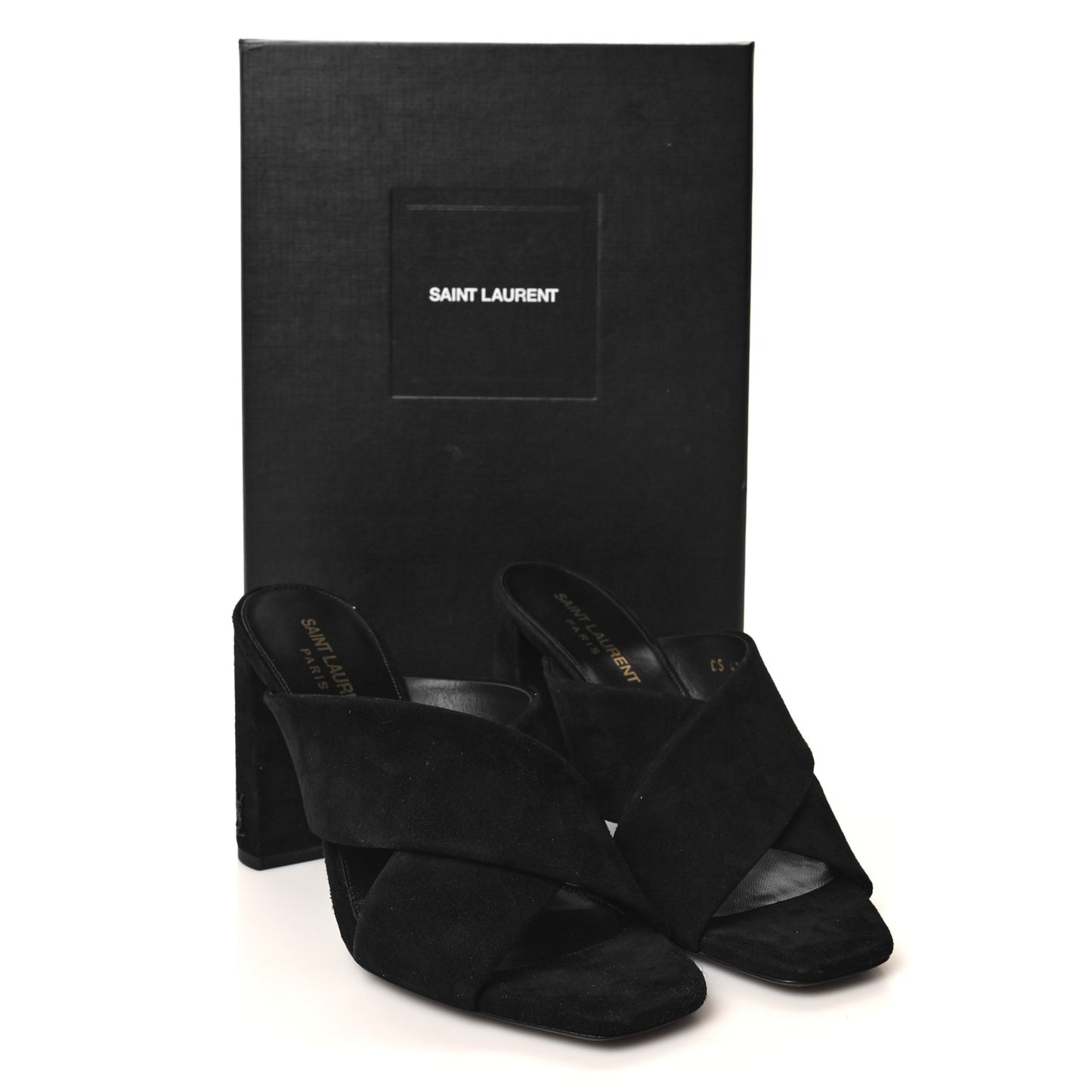 Suede LouLou Mules 37 Black