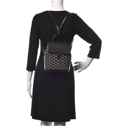 Goyard Goyardine Calfskin Mini Alpin Backpack Black 2 of 8
