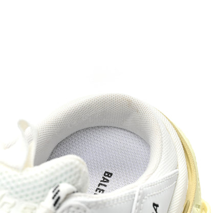 Balenciaga Fabric Mesh Clear Sole Womens Triple S Mule Sneakers 38 Beige 12 of 13