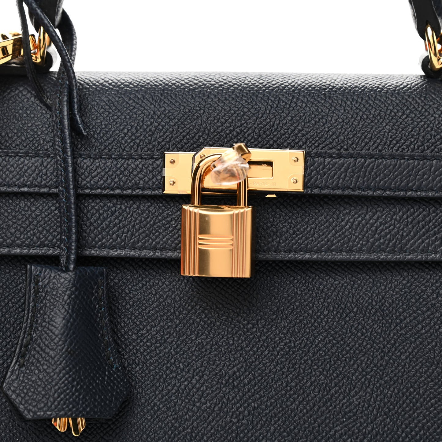 Epsom Kelly Sellier 25 Bleu Indigo