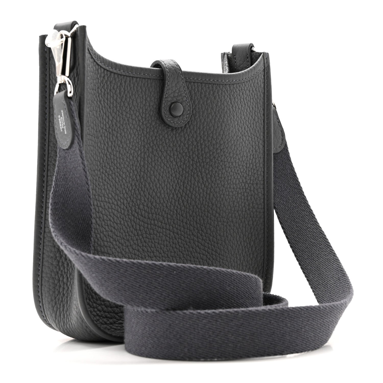 Hermes Taurillon Clemence Evelyne TPM Ardoise 3 of 11