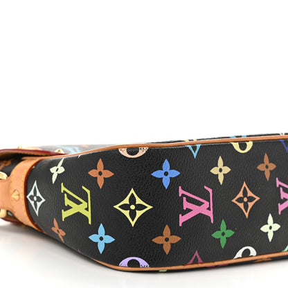 Louis Vuitton Monogram Multicolor Sologne Black 8 of 10