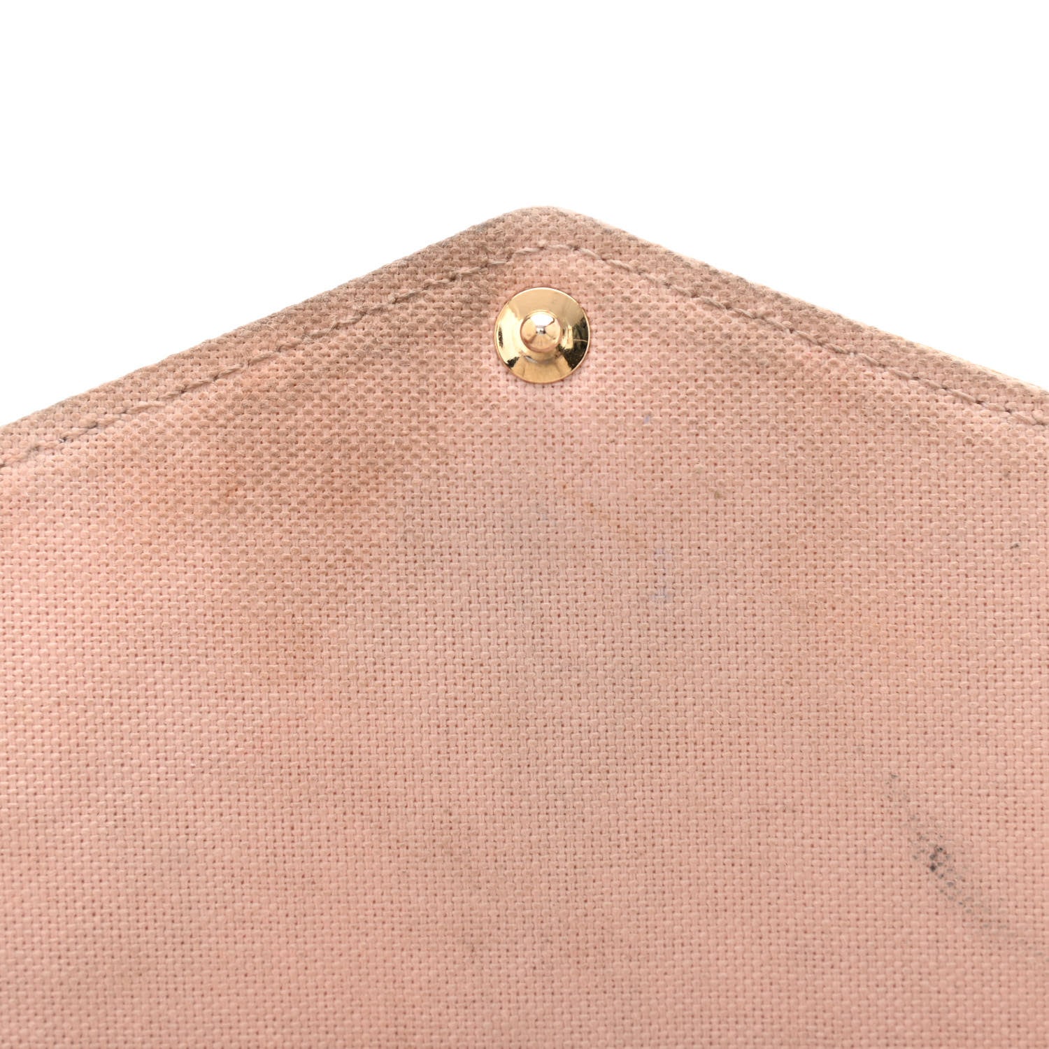Louis Vuitton Damier Azur Pochette Felicie Chain Wallet Rose Ballerine 12 of 16
