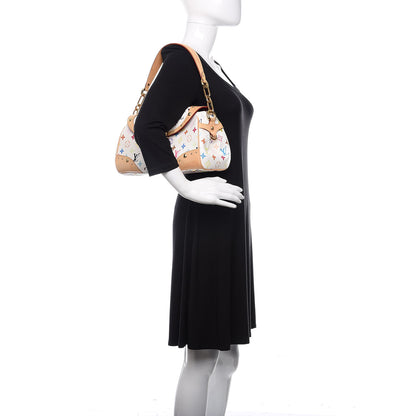 Louis Vuitton Monogram Multicolor Beverly MM White 2 of 12