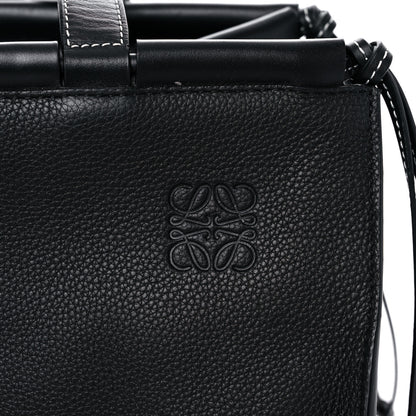 Loewe Grained Calfskin Small Cushion Tote Black 13 of 13