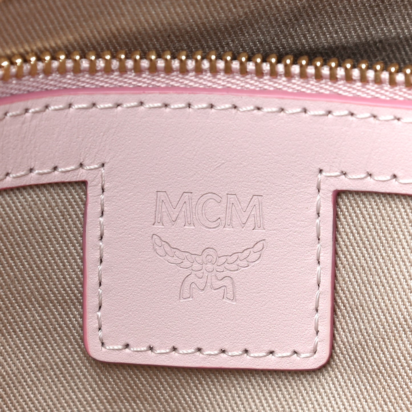 Visetos Medium Crossbody Pouch Soft Pink