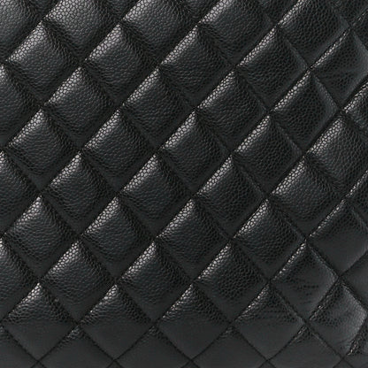 Chanel Caviar Quilted City Shopping Tote Black 8 of 10